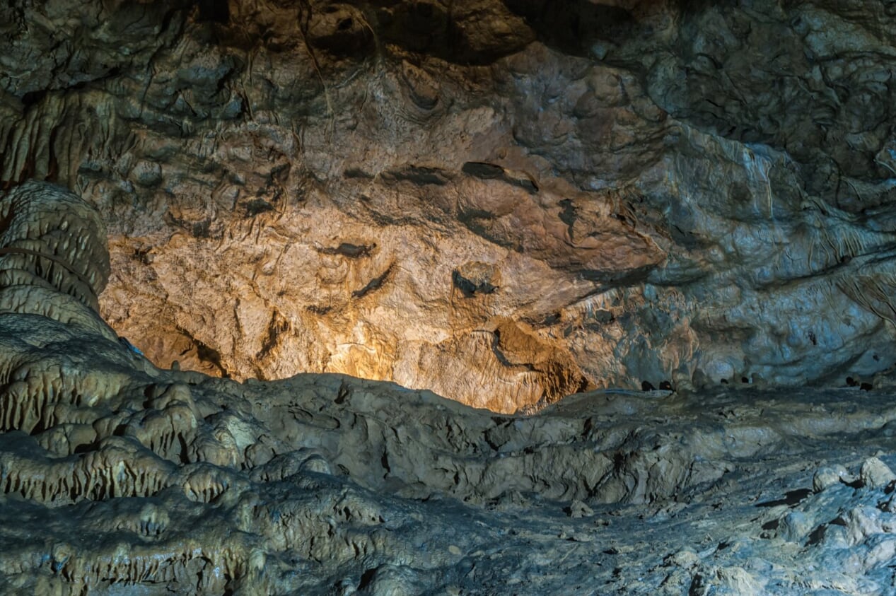Grotte de Comblain - Salle des Echos Détail - Les découvertes de Comblain ©Chapelle Sonia